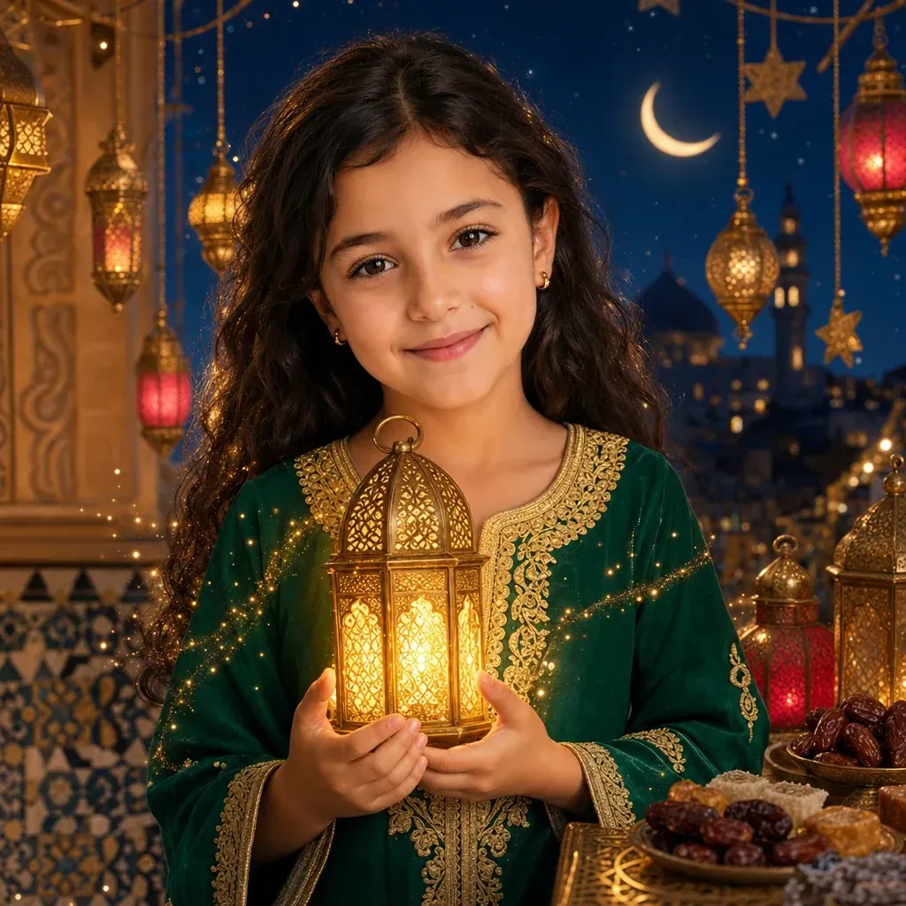 فانوس رمضان الكريم (للبنات)