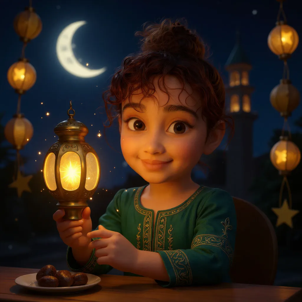 فانوس رمضان الكريم (للبنات)